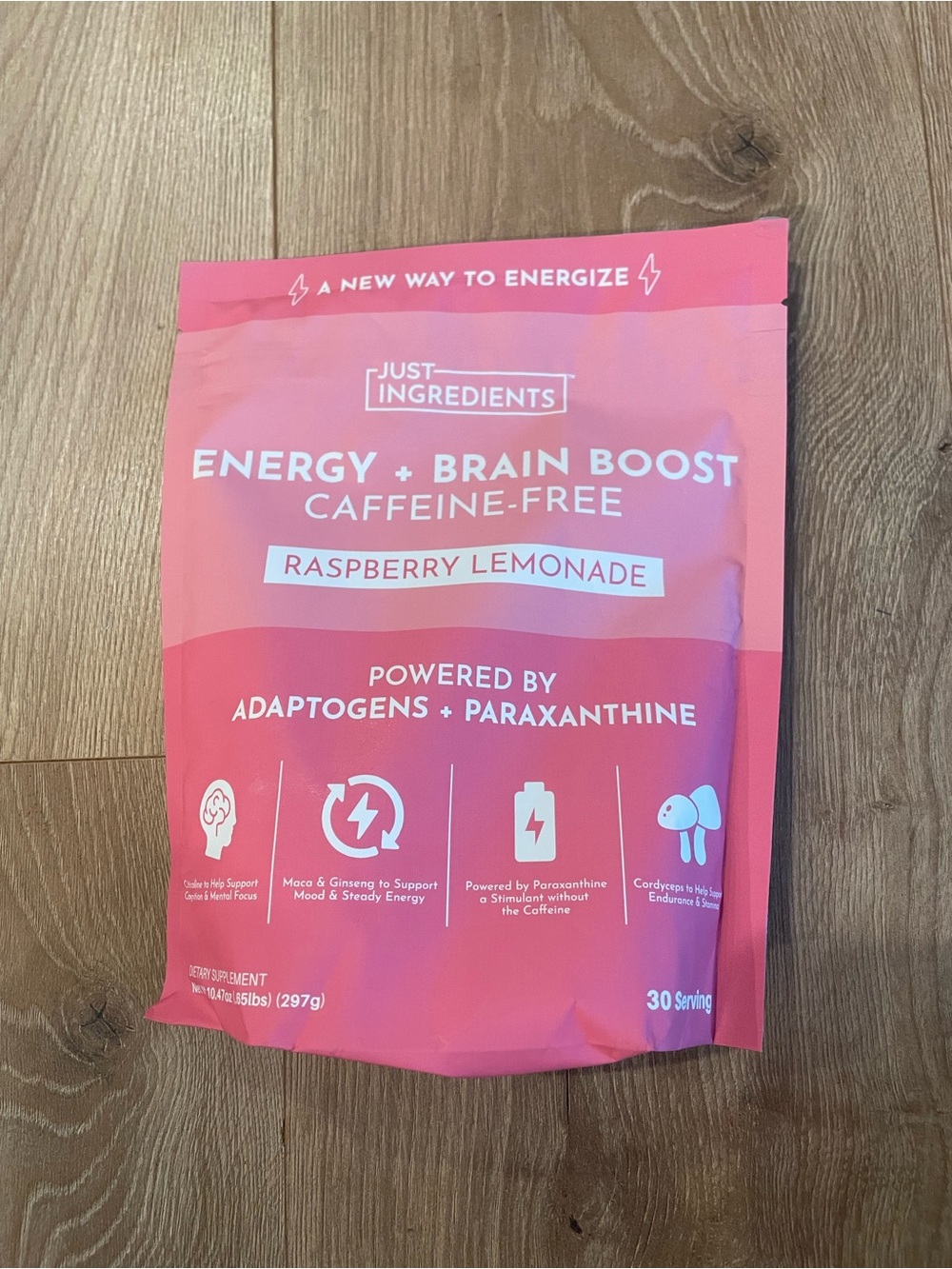 energy brain boost caffeine free drink
